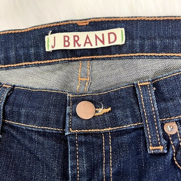 J Brand The Pencil Leg Jeans Ink Dark Wash Womens 28 - Picture 3 of 12